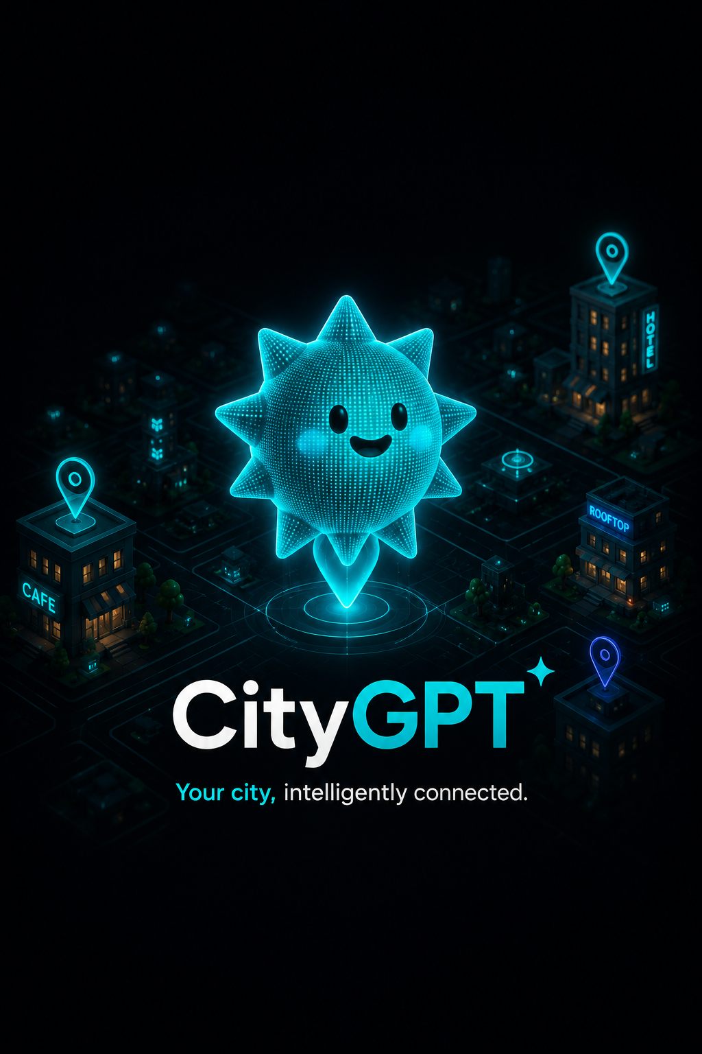 CityGPT welcome screen